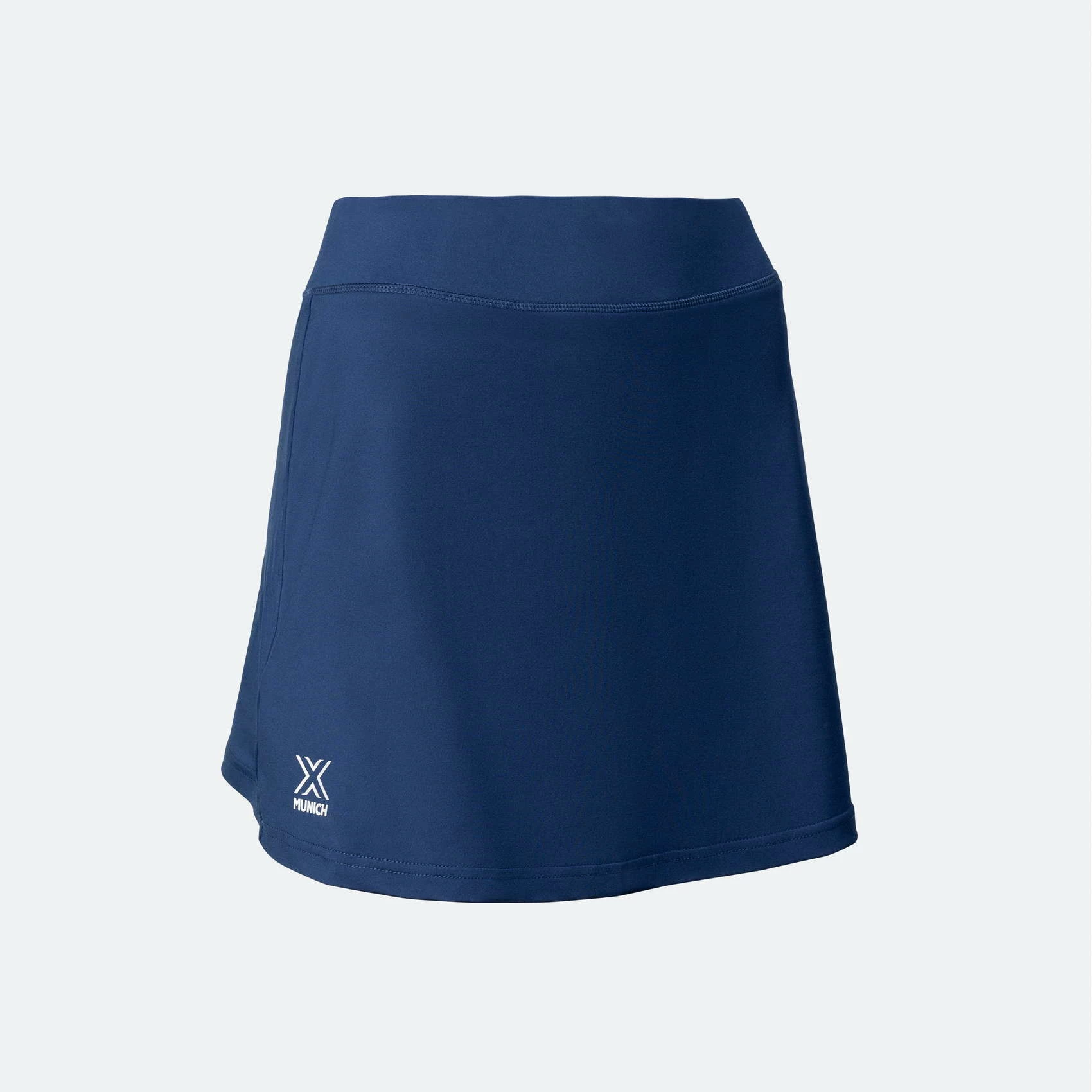 WOMAN BASIC SKIRT NAVY 1 WOMAN BASIC SKIRT NAVY