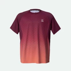 MAN PRO DRY TEE BORDEAUX/CORAL
