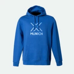 SUDADERA CAPUCHA PADEL AZUL
